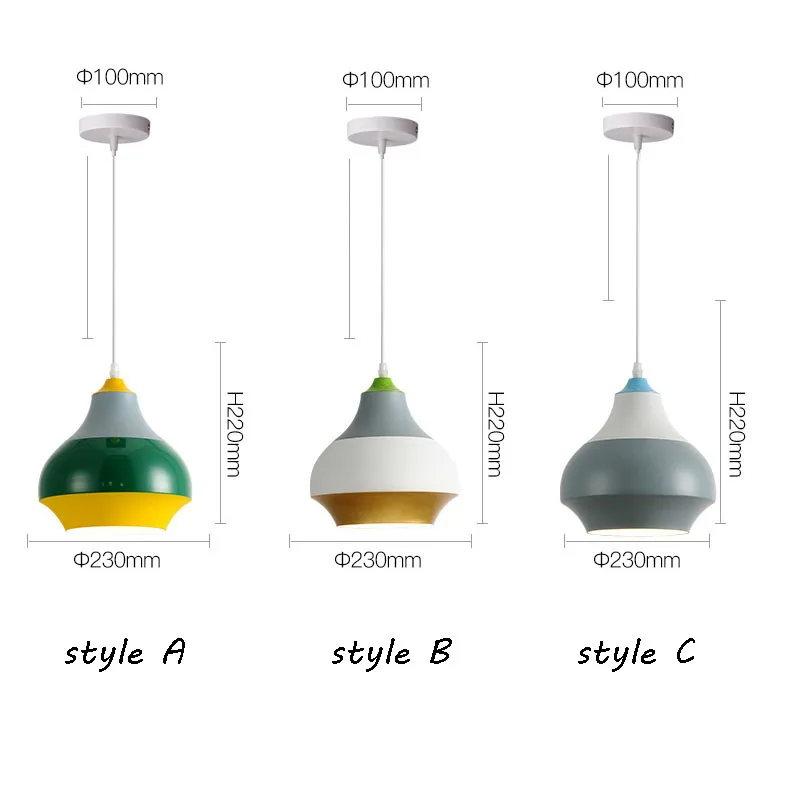 Modern Nordic Pendant Light Indoor Hanging Drop Light Contemporary Suspension Pendant Lamp Restaurant Dining Pendant Light (15)