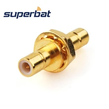 Superbat SMB адаптер SMB Женский Джек к SMB Джек Женский переборка радиочастотный коаксиальный разъем