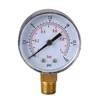 TS-50-15psi 0/15 PSI 0/1 Bar Water Pressure Gauge Manometer Gas Compressor Hydraulic Vacuum Double Scale Air Pressure Manometer ► Photo 1/6