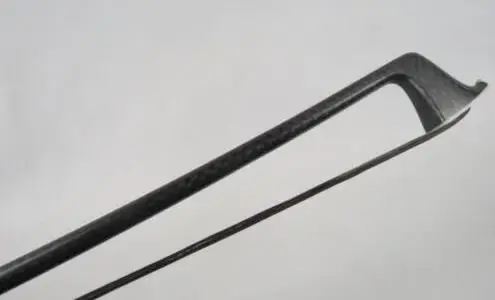 Плетеный Черный углеродного волокна скрипки Лук 4/4, черные волосы, медный