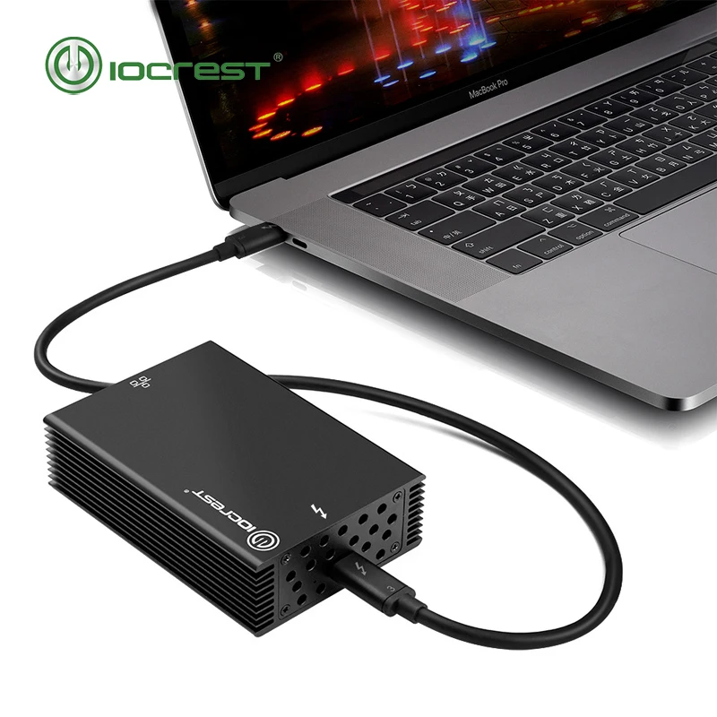 IOCREST Сертифицированный 10 гигабитный USB3.1 type-C thunderbolt 3 проводной сетевой адаптер lan Чипсет intel Поддержка Mac OS