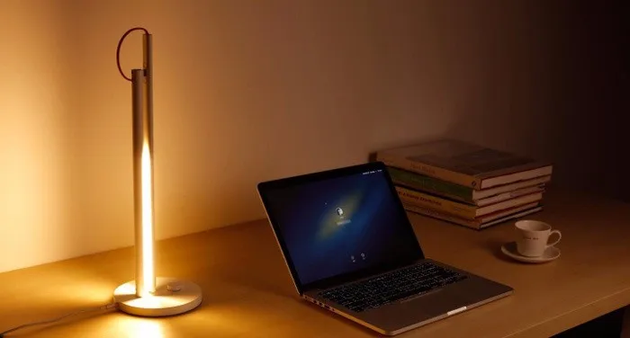 Xiaomi Mijia, умный светодиодный настольный светильник, настольная лампа, английская версия, Настольный светильник, приложение для смартфона, пульт дистанционного управления, с Redmi 4, светильник ing Mode