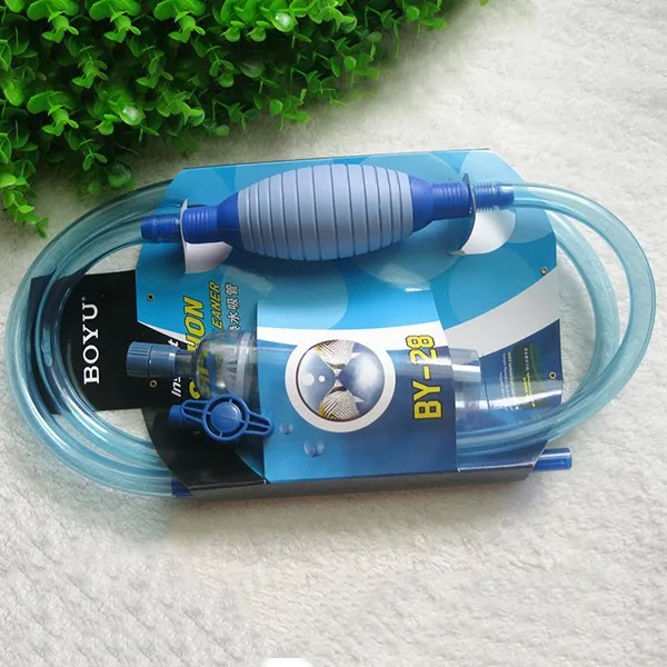 

JFENGLI Siphon Sophon Syphon Water Exchange Pipe Sand Washer Clean Kit For Fish Tank Plant Tank Aquarium