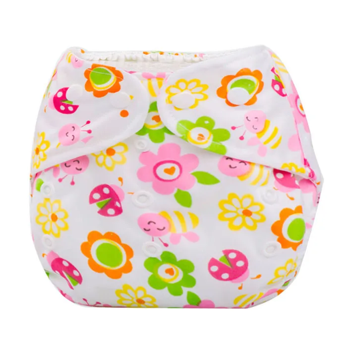 Cotton Baby Nappies Diaper Reusable Washable Cloth Diapers Nappy Cover Waterproof Newborn Baby Traning Panties Diapers Pocket - Цвет: C