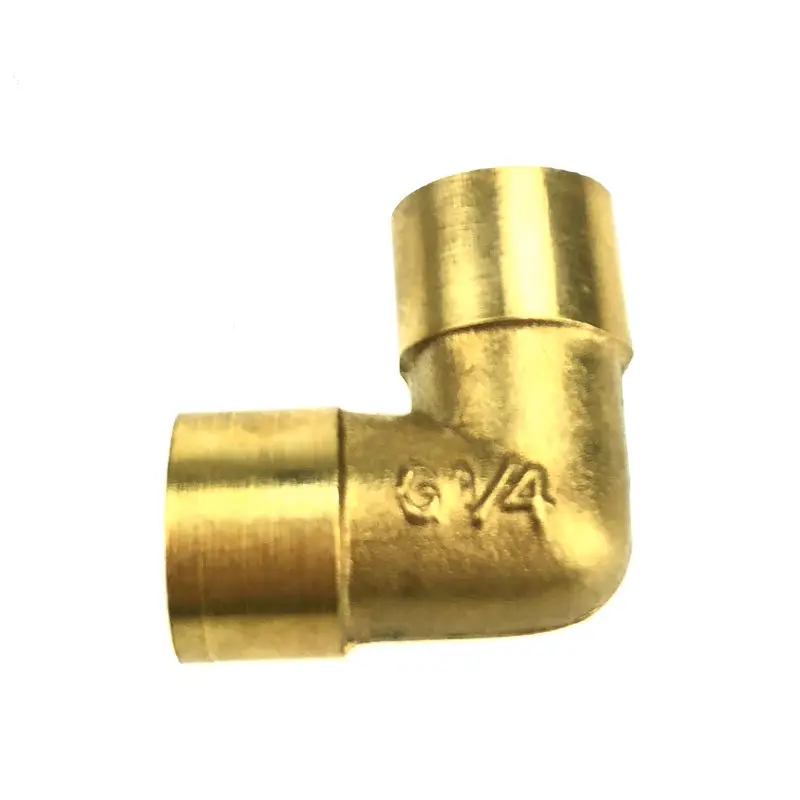 Латунный трубный адаптер фитинг муфта 90 градусов 1/8 &quot1/4&quot 3/8 &quot1/2&quot 3/4 &quot1&quot