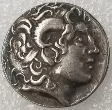 Редкий старинный греческий монета-415 Tetradrachm копия монет