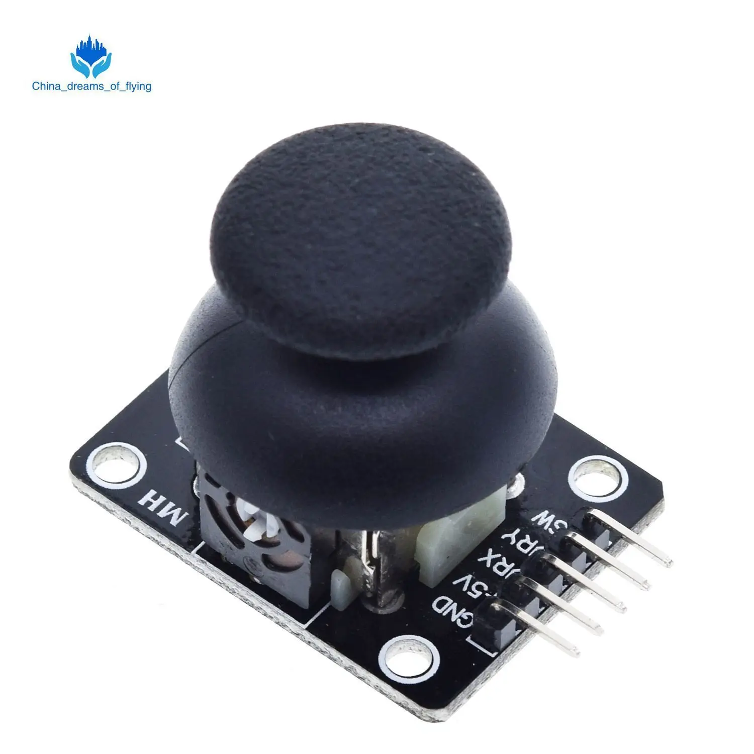 Для Arduino двухосевой XY джойстик модуль Высокое качество PS2 джойстик рычаг управления сенсор KY-023 Номинальная 4,9/5