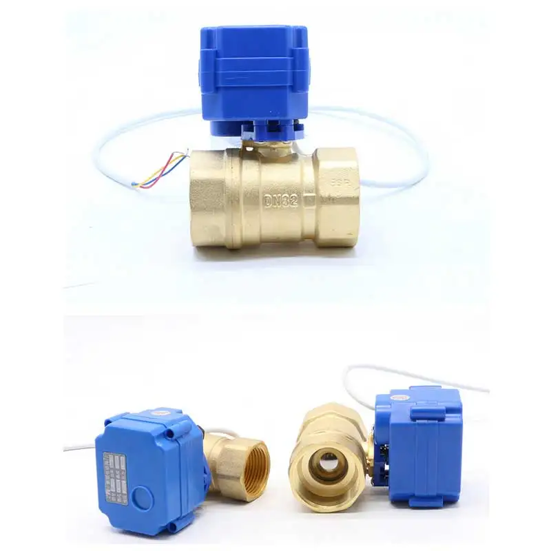 DC12V двухстороннее 5 проводное управление с обратной связью сигнала латунный