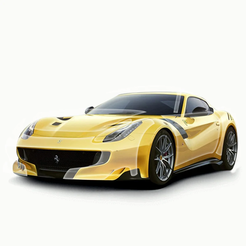 

SUNICE Premium Auto Body Protective Film High Ducyility Anti-scratch Self-repair TPU 100% Transparent 1.52X15m Car Motor