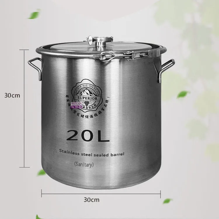 Ферментирующий чайник для вина из нержавеющей стали 30L|fermentation wine|stainless steel
