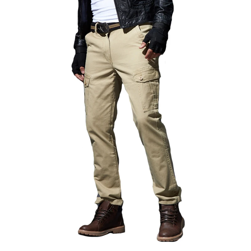 

Cargo Pants Military Tactical Pants Army Working Assault Pantalon Style Men High Quality Cotton Trouser Hunter Combat Trouser
