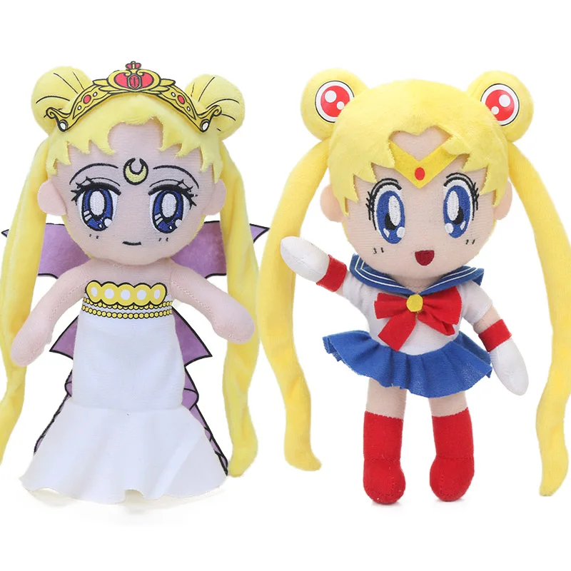 Queen Serenity Sailor Moon 20-22cm Plüsch Puppe Kinder Spielzeug Weich Teddy 