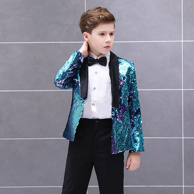 Modis/пиджак для костюма с блестками для мальчиков, infantil, костюм Enfant Garcon Mariage, детские костюмы, Roupa Menino, детский блейзер