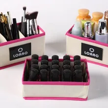 LOAAO макияж Органайзер Домашний коробки щетка ящики-органайзеры, косметический Органайзер