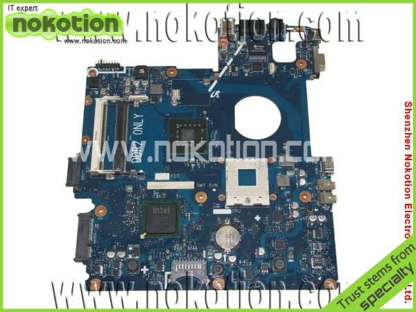 NOKOTION BA92-04811A laptop motherboard for Samsung R510 integrated intel GM45 DDR2 Mainboard Full tested nokotion laptop motherboard ba41 01181a for samsung r425 mainboard ba92 06034a ba92 06034b hd5145 512mb ddr2 tested