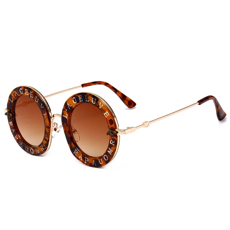Стильные Модные женские солнцезащитные очки с круглым дизайном, классические модные солнцезащитные очки UV400