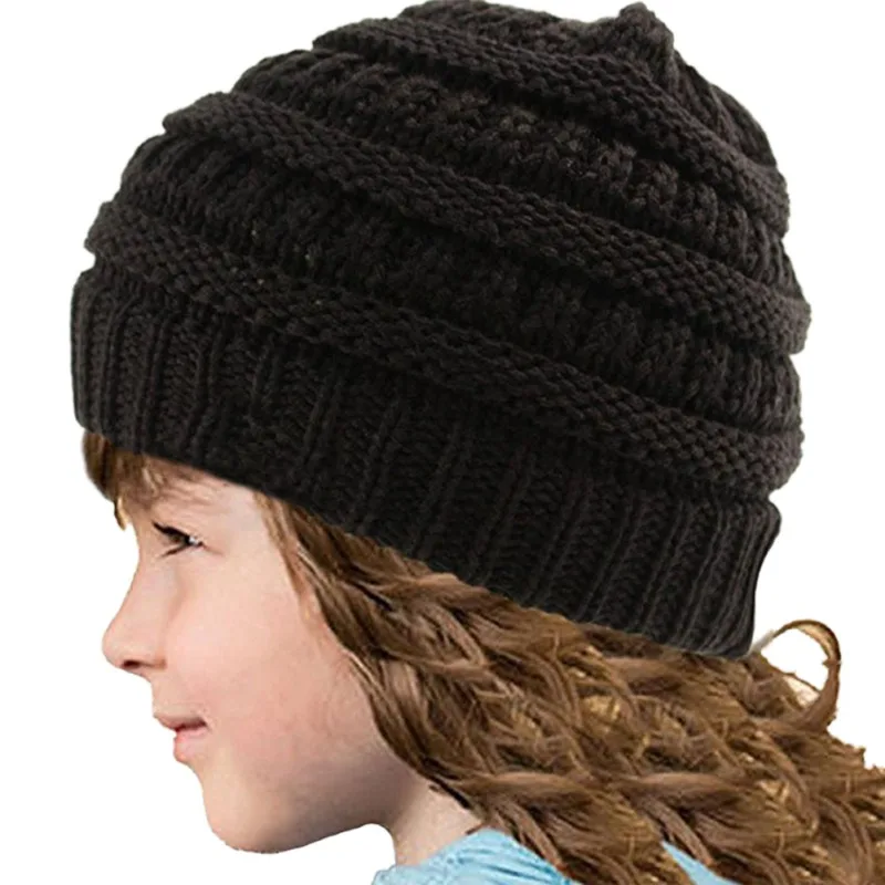 Toddler Children Boy Girl Hat Outdoors Autumn Winter Kids Baby Hats