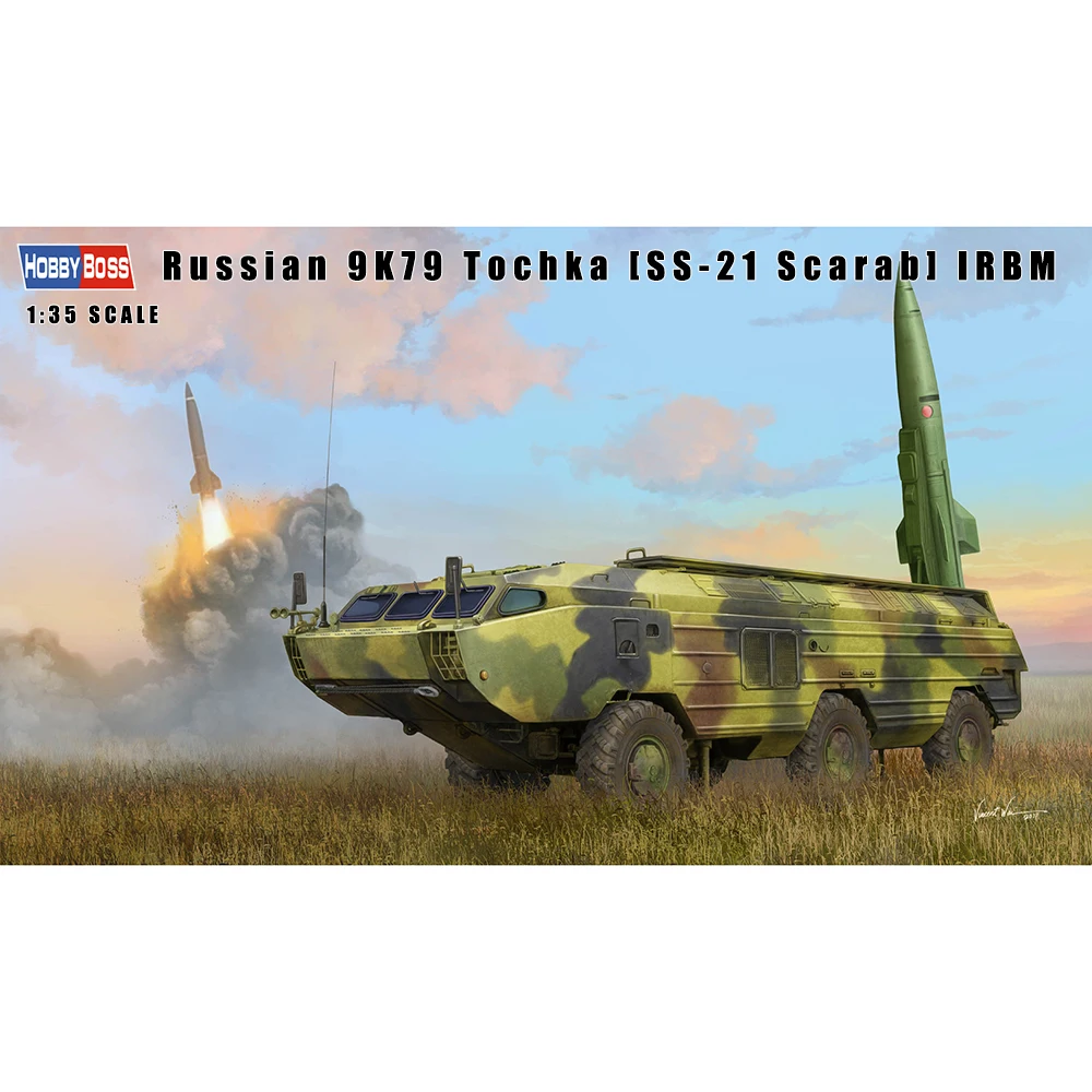 Хобби Босс 1/35 русский 9K79 Tochka [SS 21 Scarab] модель IRBM хобби 85509|Наборы для сборки