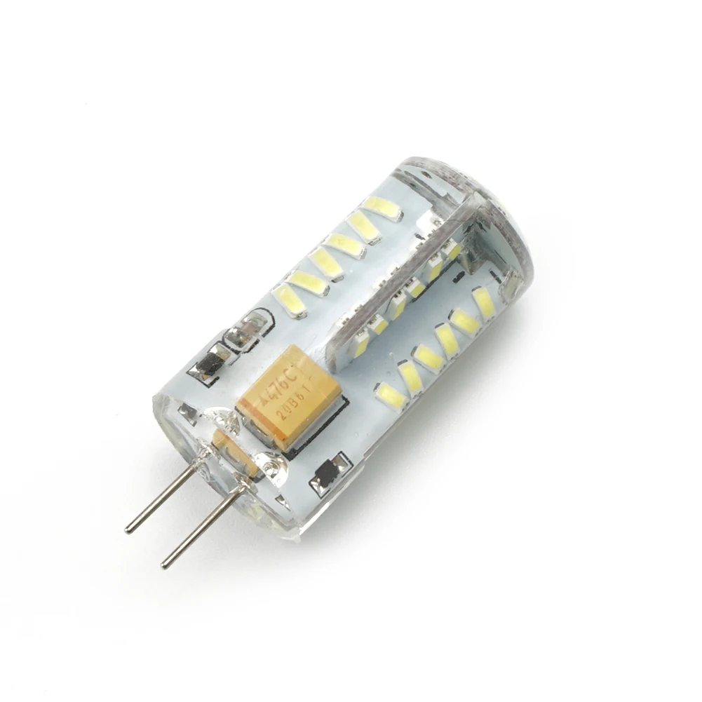 G4 светодиодный лампы 6 W теплый/холодный белый 12 V SMD3014 57 светодиодный S 360 Угол луча люстра