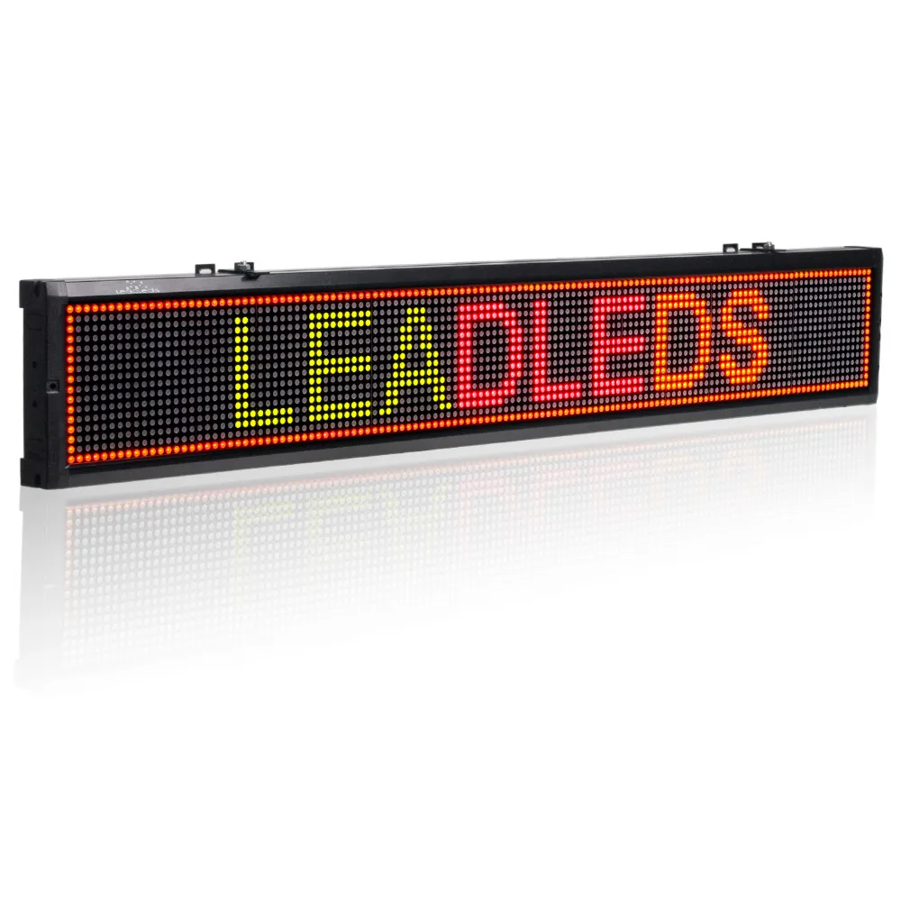 3 colors led sign