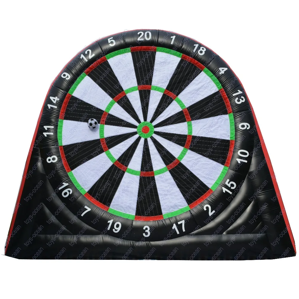 New Inflatable Football Dart Board , Inflatable Soccer Dart Game
