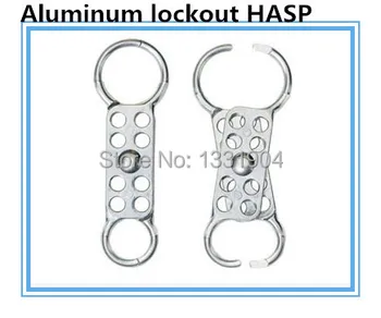 

free shipping dual jaw aluminum lockout HASP