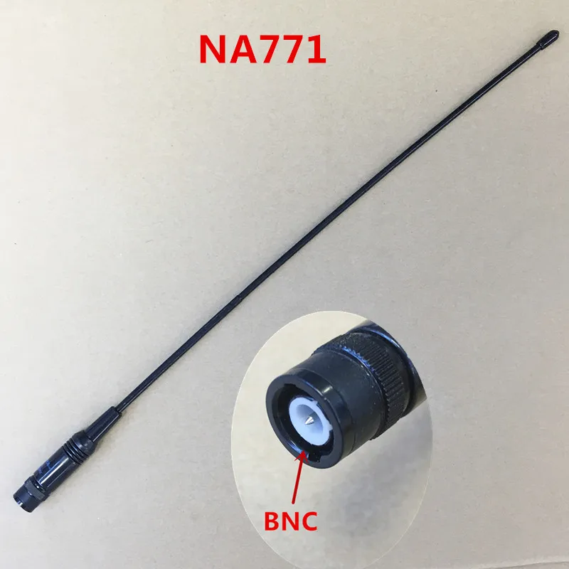 Honghuismart NA771 Антенна BNC 144/430 МГц УФ Двухдиапазонная для KENWOOD TK308 | Мобильные телефоны