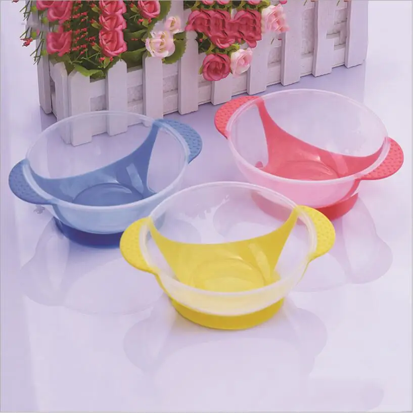 

Baby children's tableware baby sucker bowl dinner induction spoon baby food feeding safe bowl cutlery Feeding Spoon Feeder