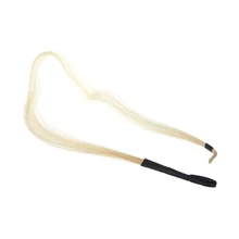 1pc 79cm Natural White Horse Hair Erhu Bow Hairs Musical Instrument Parts