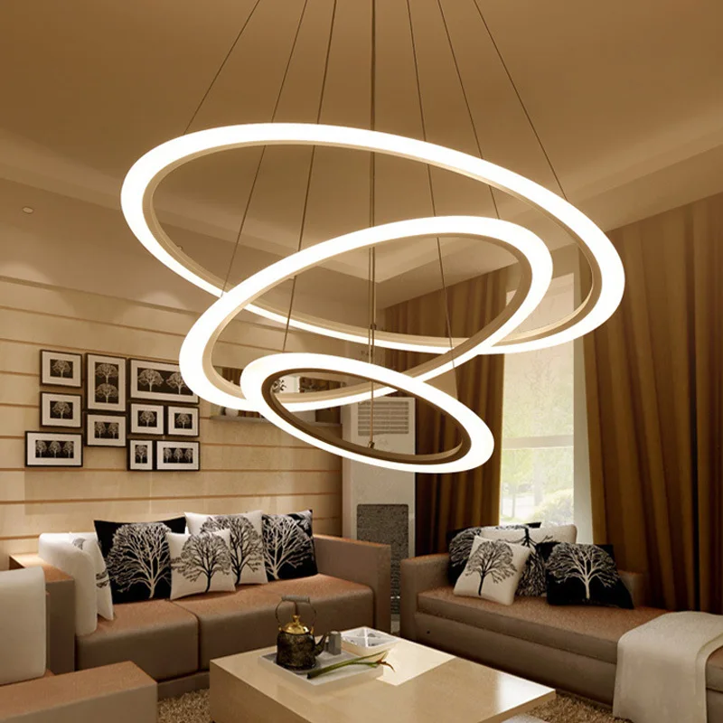 Buy Rings Modern LED Pendant Lights