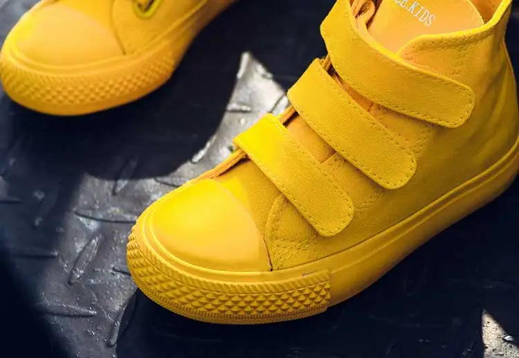 أحذية الأطفال لفتاة Pinkycolor رياضية الربيع 2019 الأزياء عالية أعلى قماش طفل صبي تزلج حذاء الاطفال قماش كلاسيكي أحذية