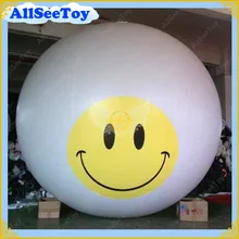 3 метра улыбка надувной гелиевый гигантский шар для мероприятий, надувной огромный небесный шар для рекламы