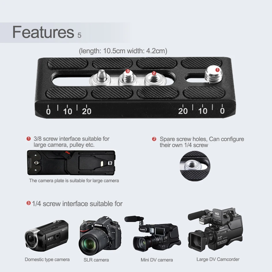 ALUMOTECH 1,8 M WF718 Профессиональный усиленный Штатив для видеокамеры DSLR Cam Studio