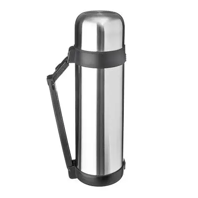 METAL THERMOS VETTA TOURIST wide mouth 1 80L SILVER high quality vacation travel hiking lur 841