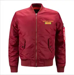 Datousha Демисезонный Новое поступление Лидер продаж Для мужчин AIR Force One куртки Тонкий корейской версии стоячим воротником пальто Бейсбол