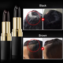 Одноразовая краска для волос, мгновенное покрытие, цвет серого корня для волос, Модифицированная кремовая палочка, временное покрытие, одноразовая ручка для окрашивания волос TSLM1
