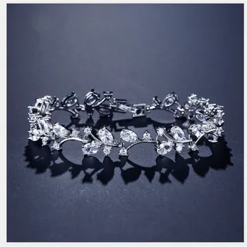 

Charm Bracelet Rose Gold Zircon Bracelet Female Willow Bracelet Suitable For Women