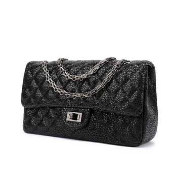 

P177 New Fashion Women chain bag Brand Handbags female Bag Top layer cowhide Leather Shoulder Bag Women's Messenger Bag