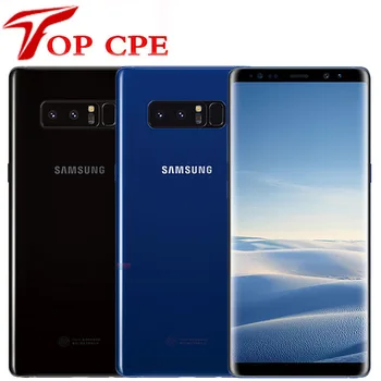 

Samsung Galaxy Note 8 N950F N950U Note8 Original Unlocked 4G LTE Octa Core 6.3" Dual 12MP 6GB RAM 64GB ROM Mobile Cell Phone