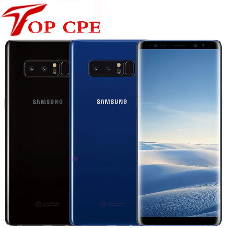 Samsung Galaxy Note 8 N950F N950U Note8 Original desbloqueado 4G LTE Octa Core 6,3 "Dual 12MP 6GB RAM 64GB ROM teléfono móvil