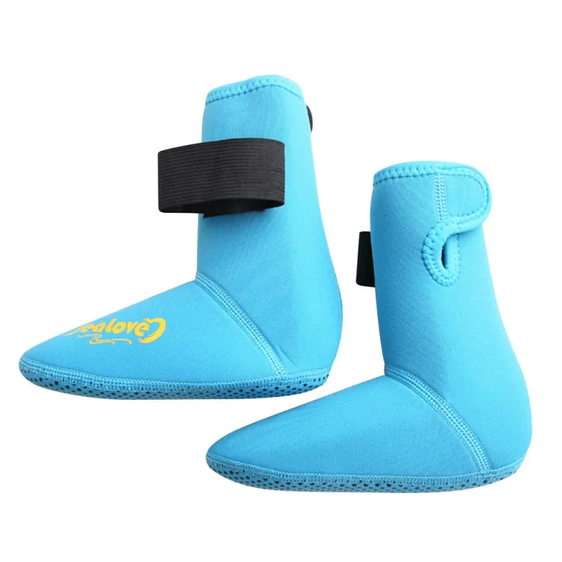 Неопреновая Обувь для подводного плавания, носки для подводного плавания, пляжные ботинки, гидрокостюм, предотвращающий появление царапин, согревающий, нескользящий, для зимнего плавания, 7214