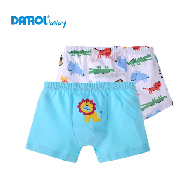 2Pcs/box Cotton Baby Clothes Baby Boy Short Underwear Boxer Soft