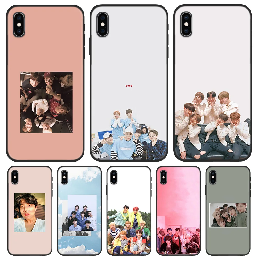 

Silicone TPU Bag Cover Case for iPhone 5 5S SE 6 6S 7 8 Plus X XR XS Max iPhone 11 11Pro Max Fundas Casos Coque Fall J Hope kPop