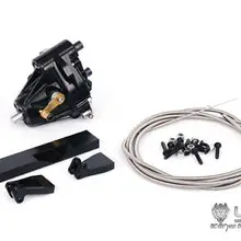 LESU коробка передач Трансмиссия дифференциальный замок 1/14 RC тягач самосвал Tmy TH02223