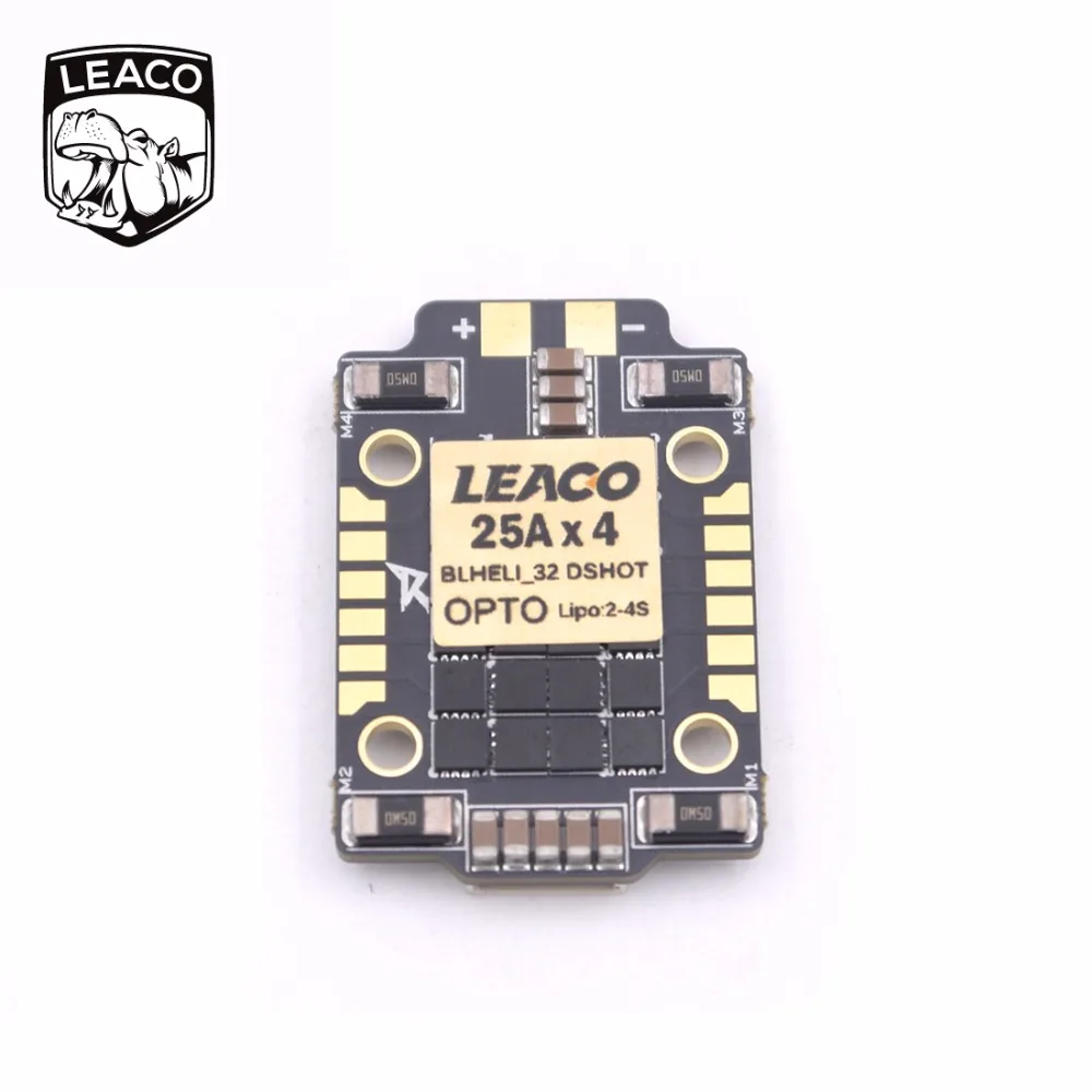 LEACO origin32 4 в 1 ESC (20X20) blheli_3с поддержкой DSHOT 1200 прошивки BLHELI32 для FPV racing quadcopter | Игрушки