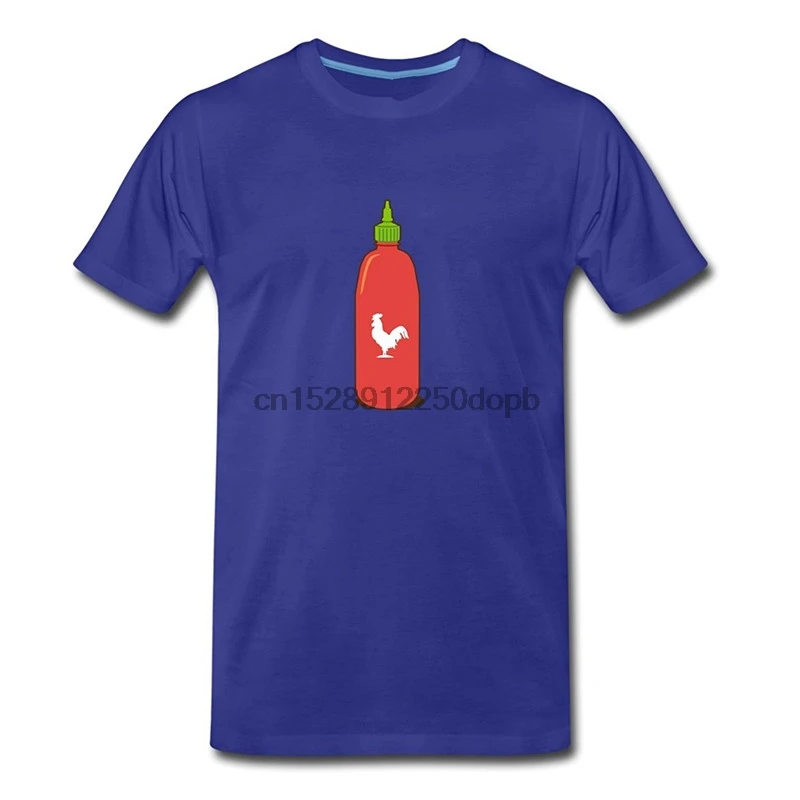 

3D Hot Cheap Male T Shirt Men Short Sriracha Summer O-Neck Tee Shirt