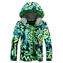New Gsou Snow Winter Children Tops Super Warmth Windproof Boys Ski Jacket Warm Kids Skiing Jacket Kid Clothes XS S M L Sizes gsou snow children s skiing suits boys and teenagers outdoor windproof waterproof breathable warm skiing clothes
