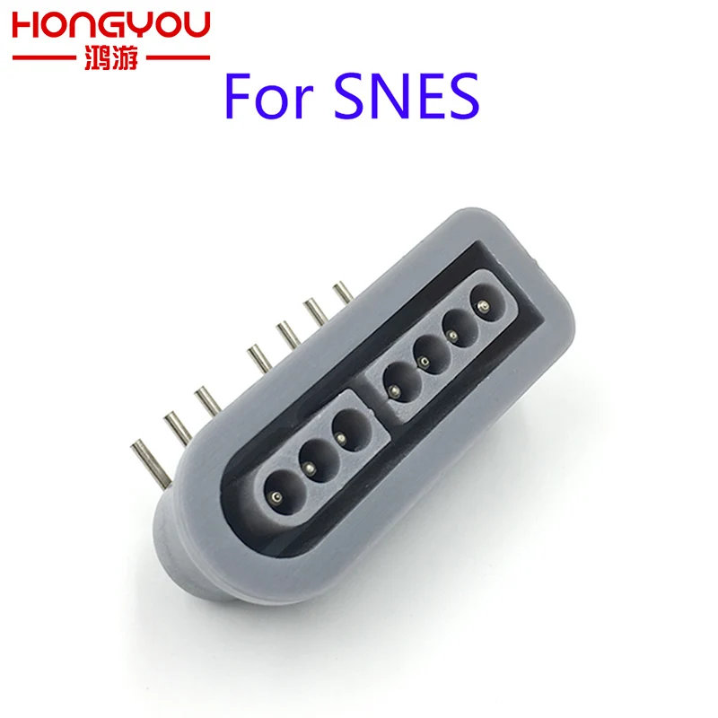 Сменный 7-контактный разъем 90 градусов для контроллера SNES socket 10 шт. | Электроника