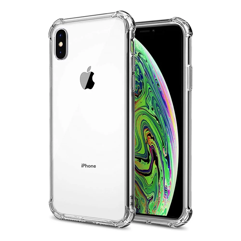 

Soft TPU Case For iPhone X 8 7 6 6s Plus Clear Silicone Case Transparent Cover For iPhone XS MAX XR 11 7PLUS 8PLUS Fitted Case