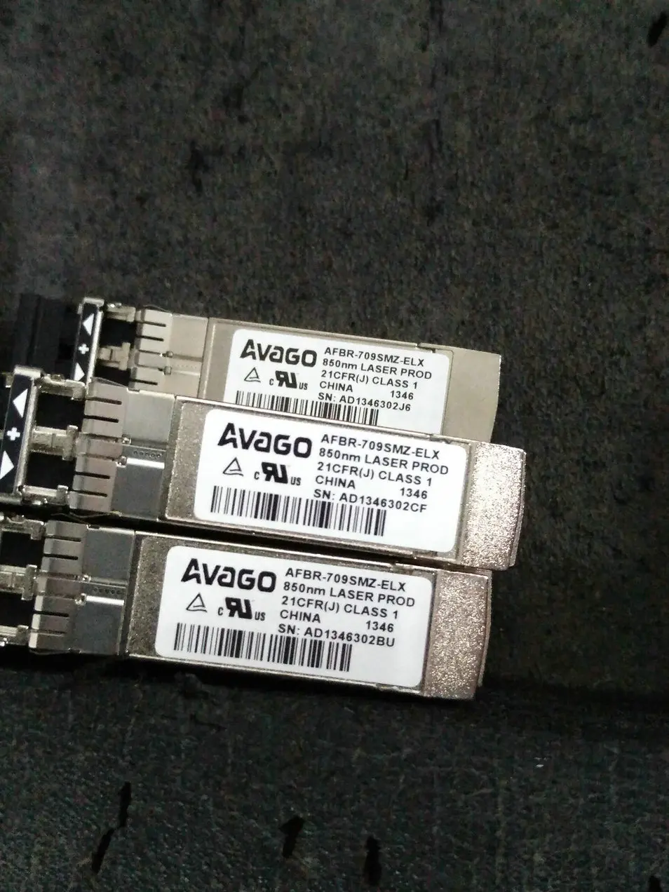 RaidStorage AVAGO AFBR-709SMZ-ELX SFP + 10 ГБ Гбит/с LC волоконно-канальный трансивер Emulex для Oce 14102-UX